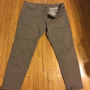 Maurice's XL-S Tan Jeggings